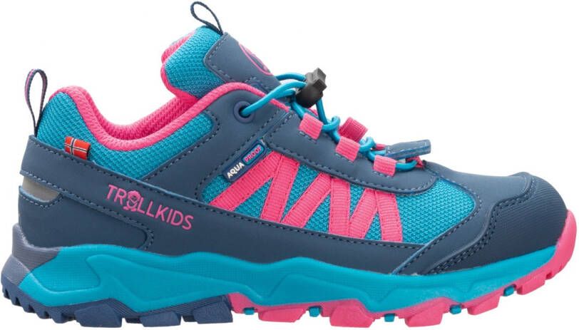 Trollkids Kid's Tronfjell Hiker Low Multisportschoenen blauw