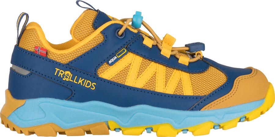 Trollkids Kid's Tronfjell Hiker Low Multisportschoenen blauw