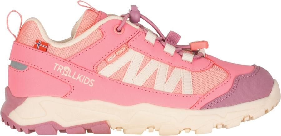 Trollkids Kid's Tronfjell Hiker Low Multisportschoenen roze