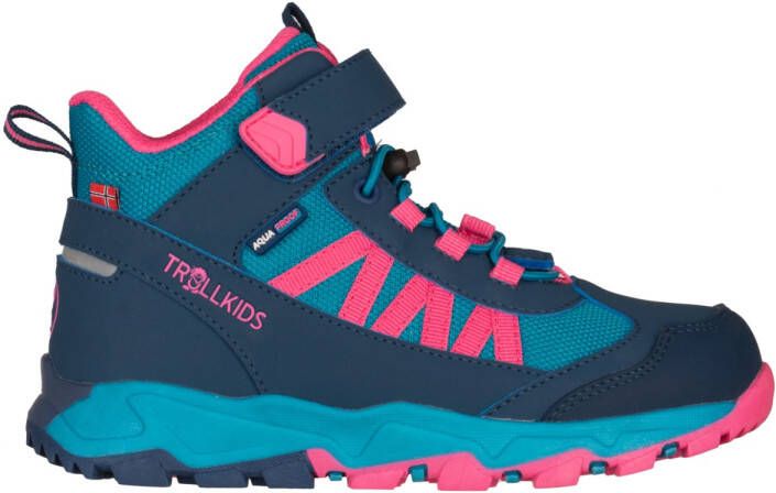 Trollkids Kid's Tronfjell Hiker Mid Wandelschoenen blauw