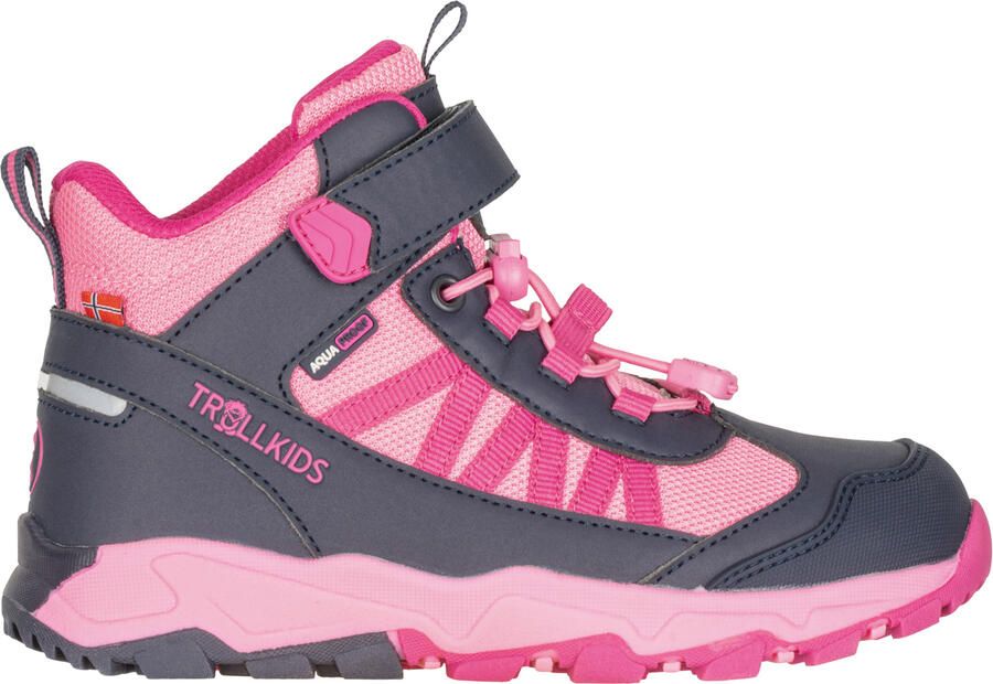 Trollkids Kid's Tronfjell Hiker Mid Wandelschoenen roze