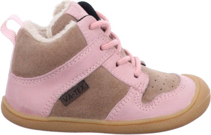 Vado Kid's Minibounce Lace Vatex Winterschoenen roze bruin
