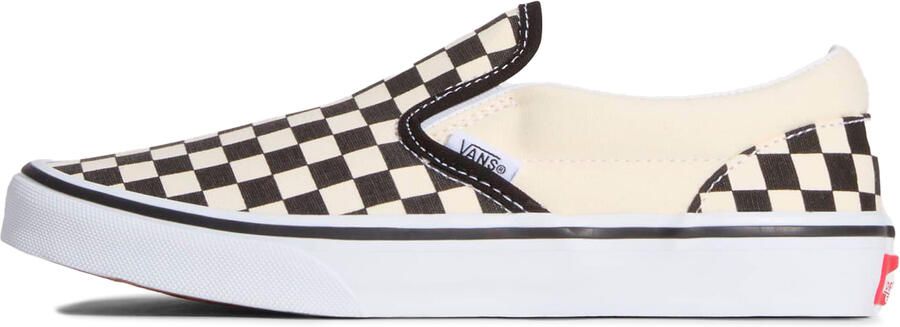 Vans Slip On Checkerboard (GS) Unisex Skate zwart Schoenen