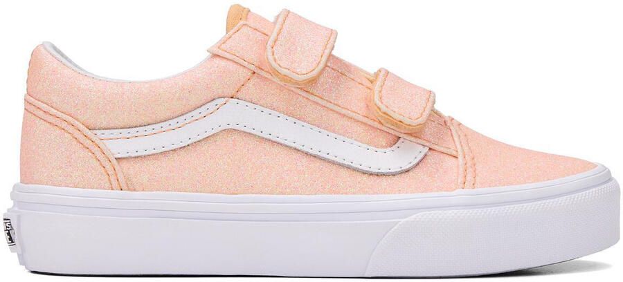 Vans Old Skool V Glitter Sneakers Meisjes Roze - Foto 2