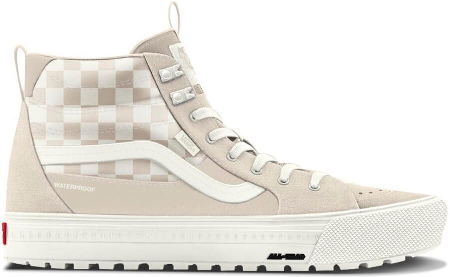 Vans MTE Sk8-Hi Waterproof Insulated Winterschoenen wit beige - Foto 2