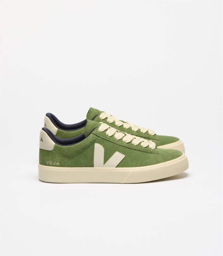 Veja Campo Sneakers olijfgroen beige