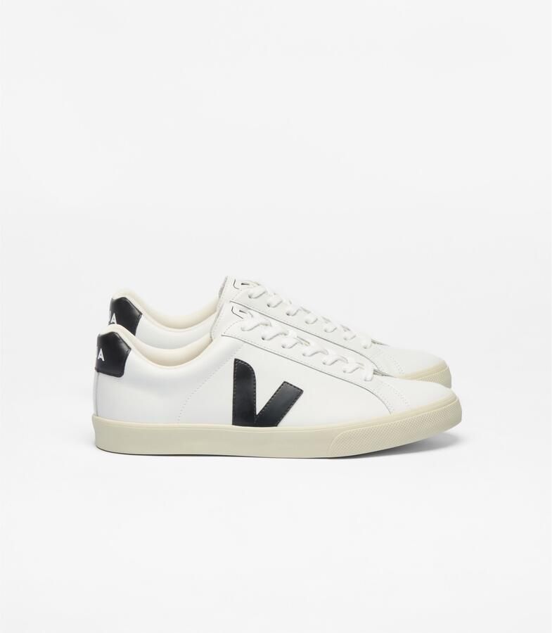 Veja Esplar Logo Leather Sneakers Schoenen Leer Wit EO0200005A - Foto 16