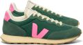 Veja Sneakers laag 'Rio Branco II' lichtbeige donkergroen lichtroze - Groen