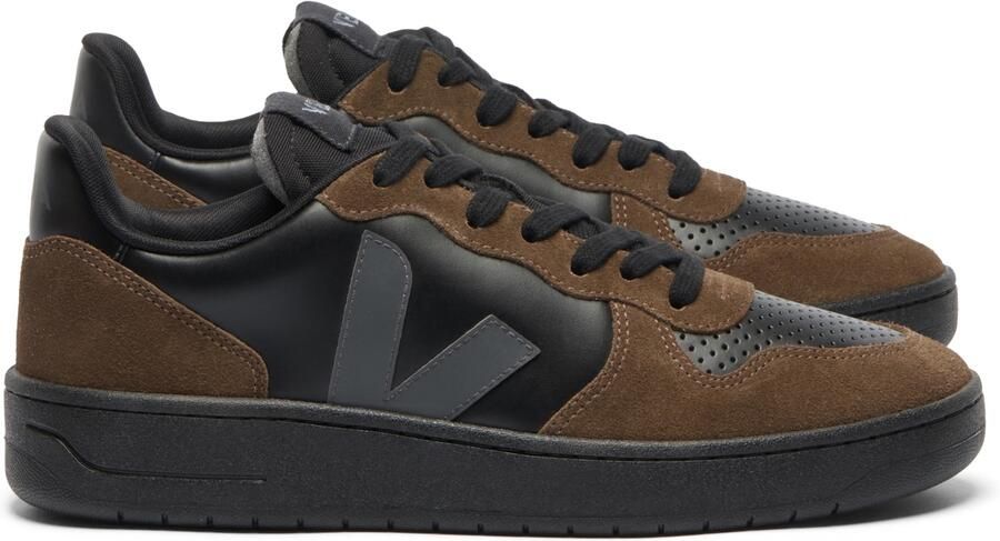 Veja V-10 Prime Sneakers zwart bruin