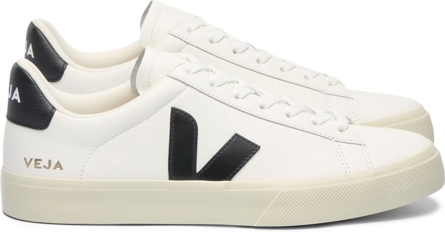 Veja Schoenen Wit Campo Leather Sneakers Wit Cp051537 - Foto 5