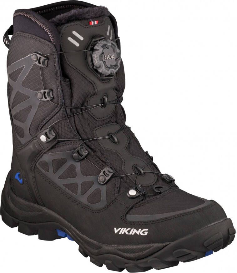 Viking Constrictor III Boa Winterschoenen zwart grijs