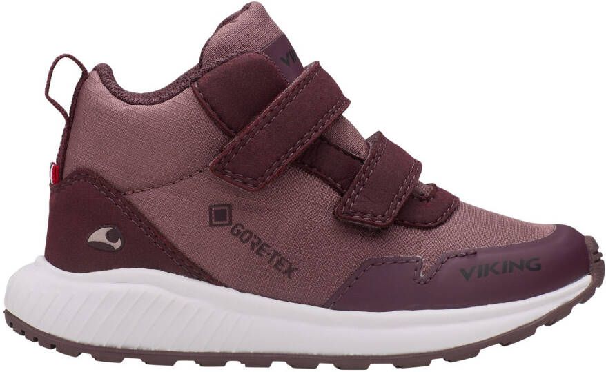 Viking Kid's Aery Track Mid GTX Vrijetijdsschoenen antiquerose grape