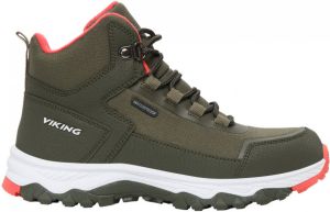 Viking Kid's Akkarvik 2 Mid Waterproof Wandelschoenen olijfgroen