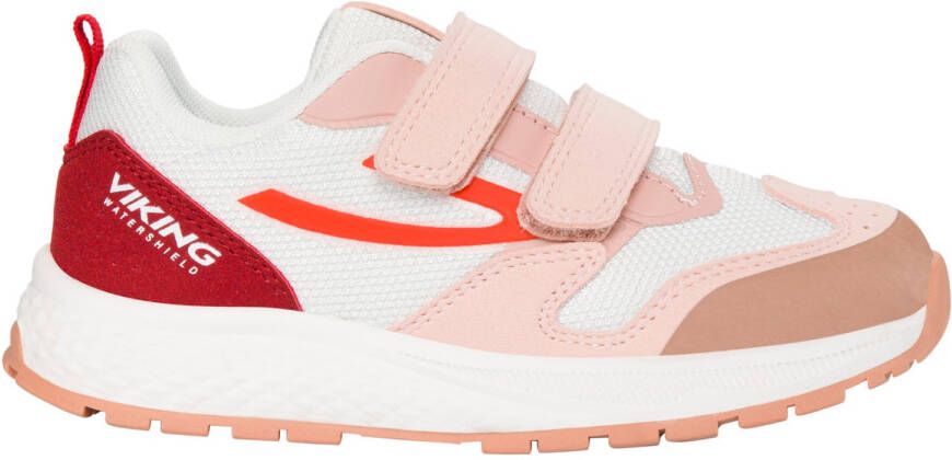 Viking Kid's Century WP 2V Vrijetijdsschoenen eggshell rood
