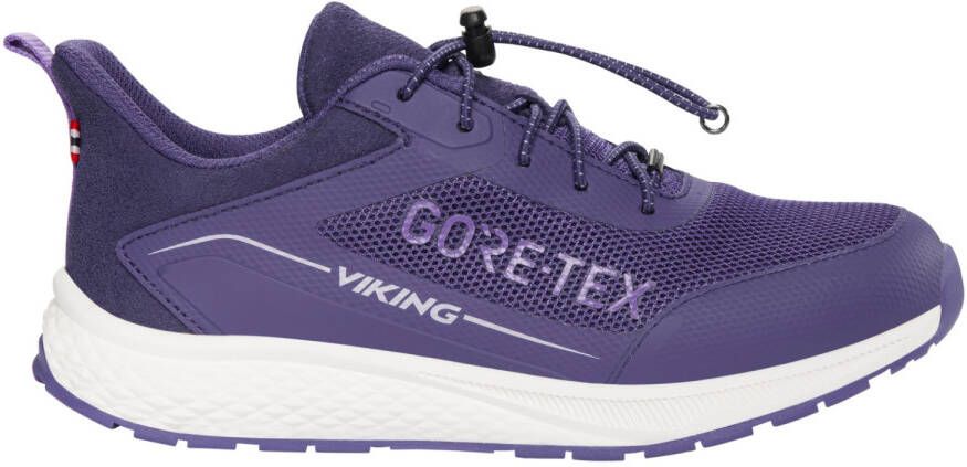 Viking Kid's Impact GTX SL Vrijetijdsschoenen blauw purper