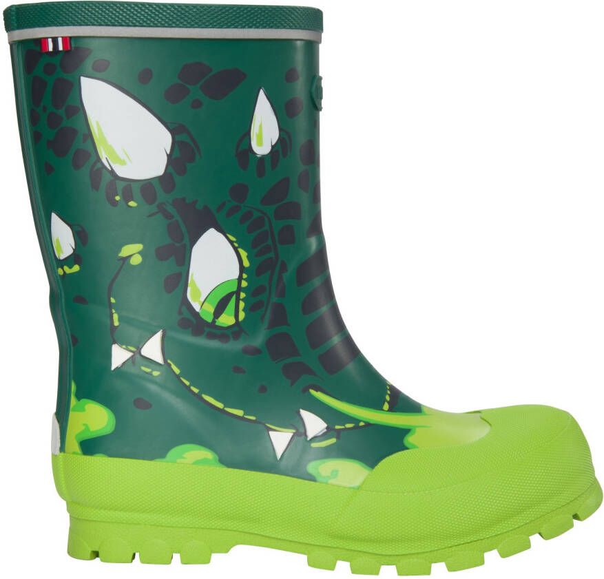 Viking Kid's Jolly Print Rubberlaarzen groen