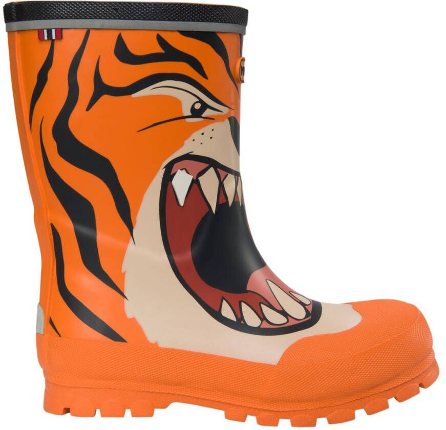 Viking Kid's Jolly Print Rubberlaarzen oranje