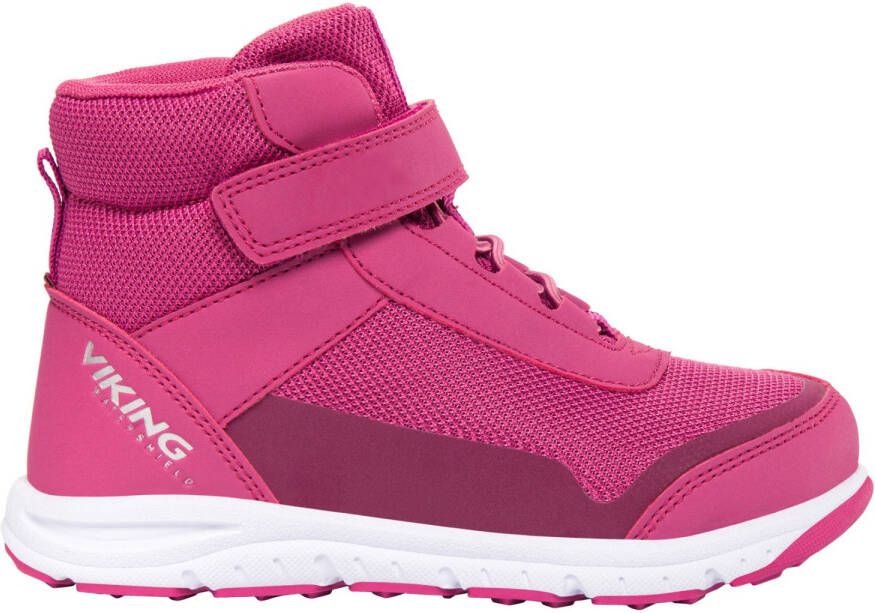 Viking Kid's Knapper Reflex Mid WP 1V Hoge schoenen roze