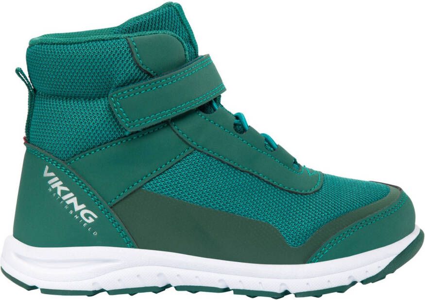 Viking Kid's Knapper Reflex Mid WP 1V Hoge schoenen turkoois groen