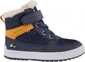 Viking Kid's Lucas Mid WP Warm Winterschoenen blauw