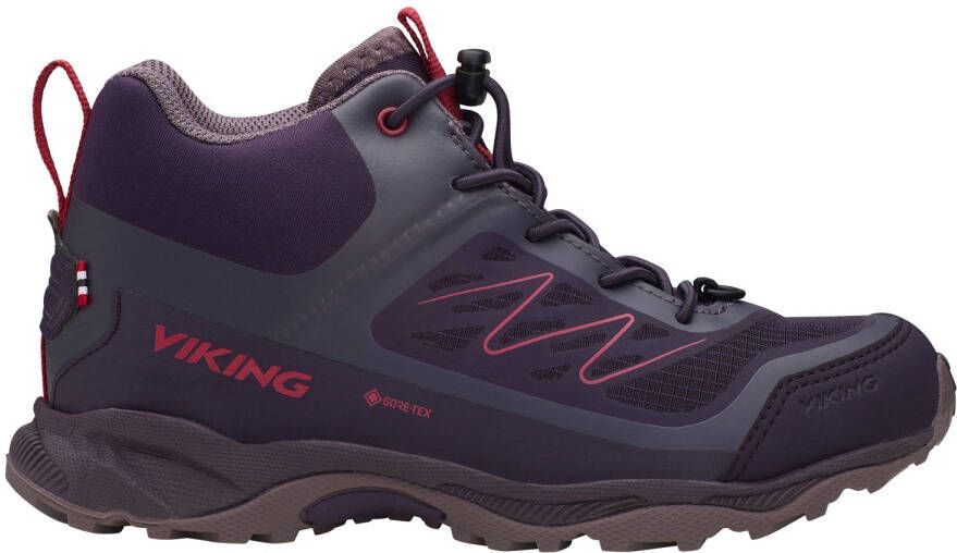 Viking Kid's Tind Mid GTX Wandelschoenen blauw grijs