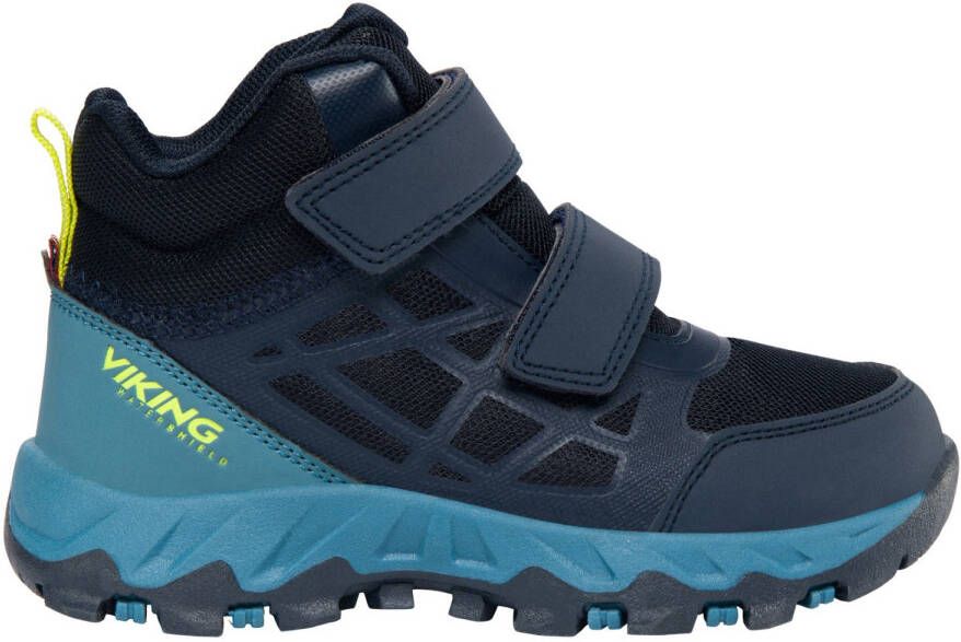 Viking Kid's Track Mid WP 2V Wandelschoenen blauw