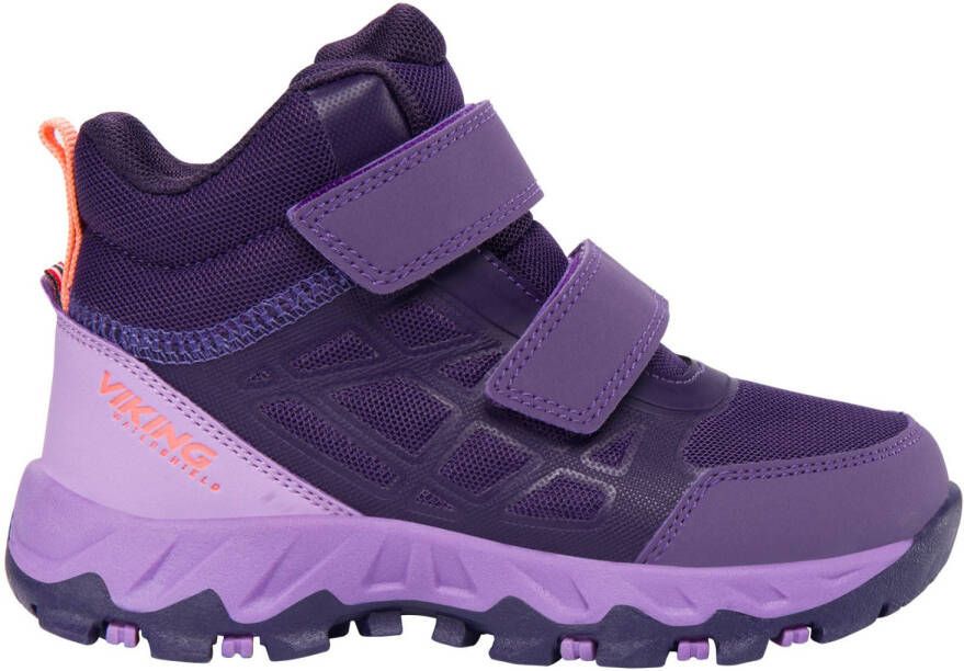 Viking Kid's Track Mid WP 2V Wandelschoenen purper