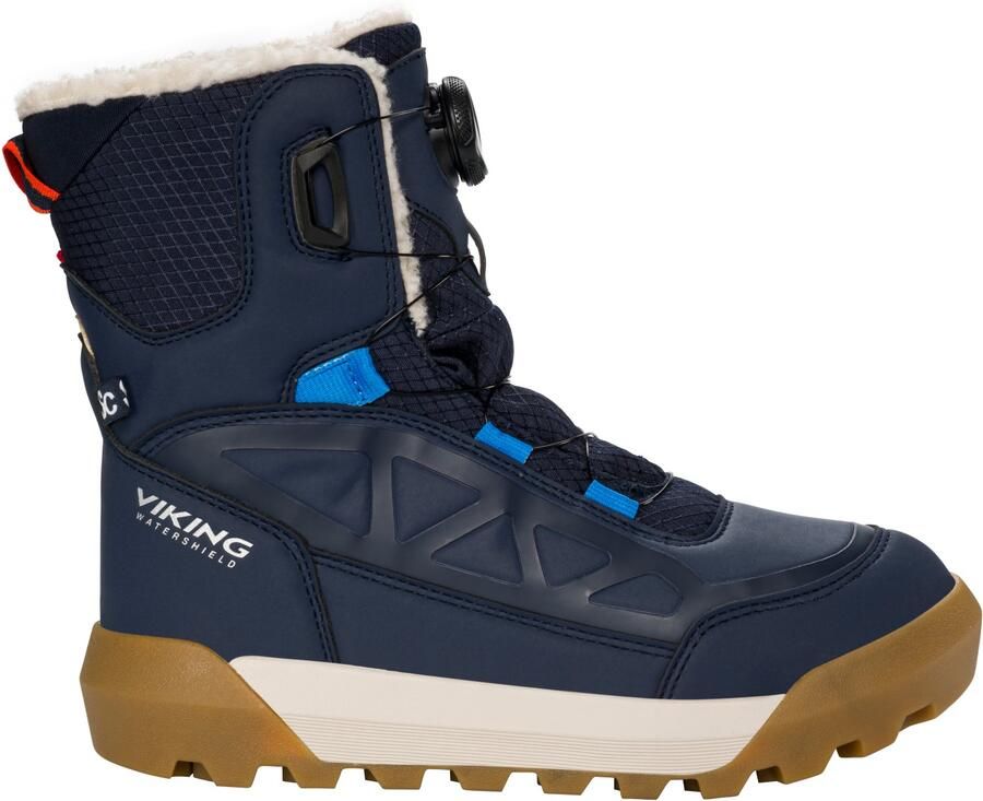 Viking Kid's Constrictor Warm SC WP Boa Winterschoenen blauw
