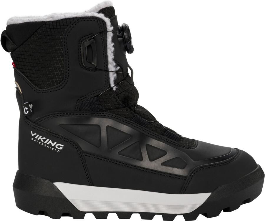 Viking Kid's Constrictor Warm SC WP Boa Winterschoenen zwart
