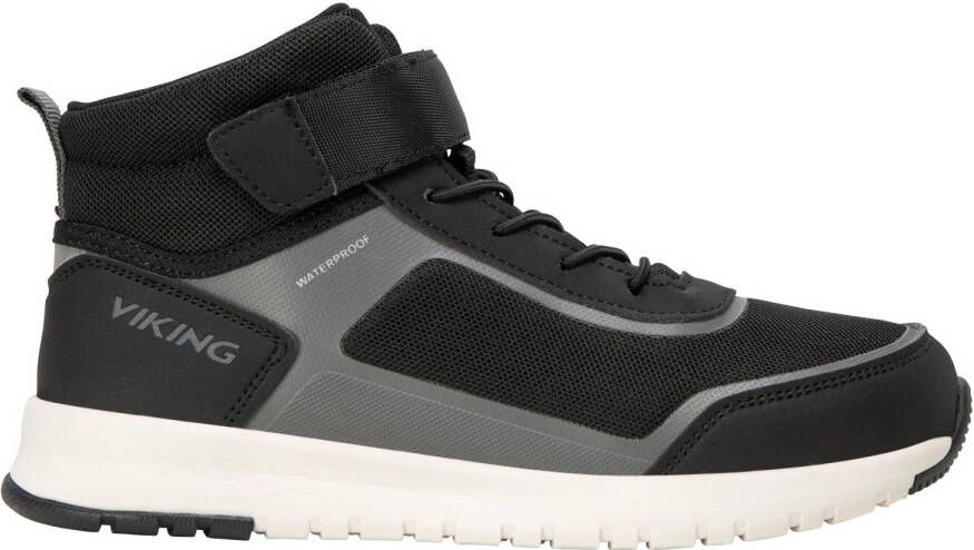 Viking Kid's Equip Mid WP 1V Sneakers zwart