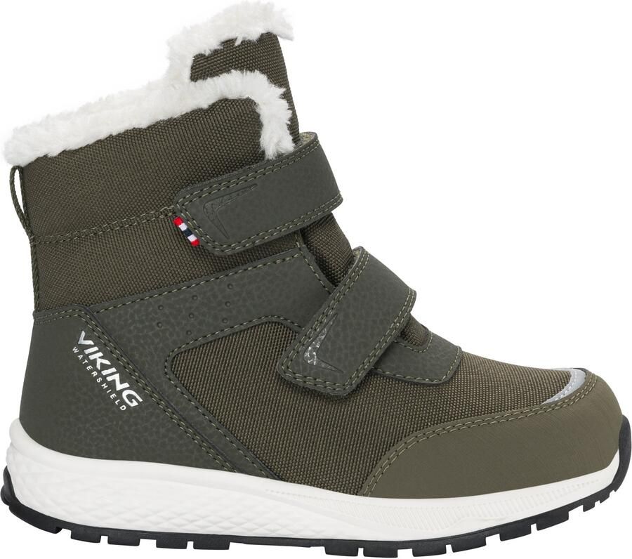 Viking Kid's Equip Warm Waterproof 2V Winterschoenen bruin