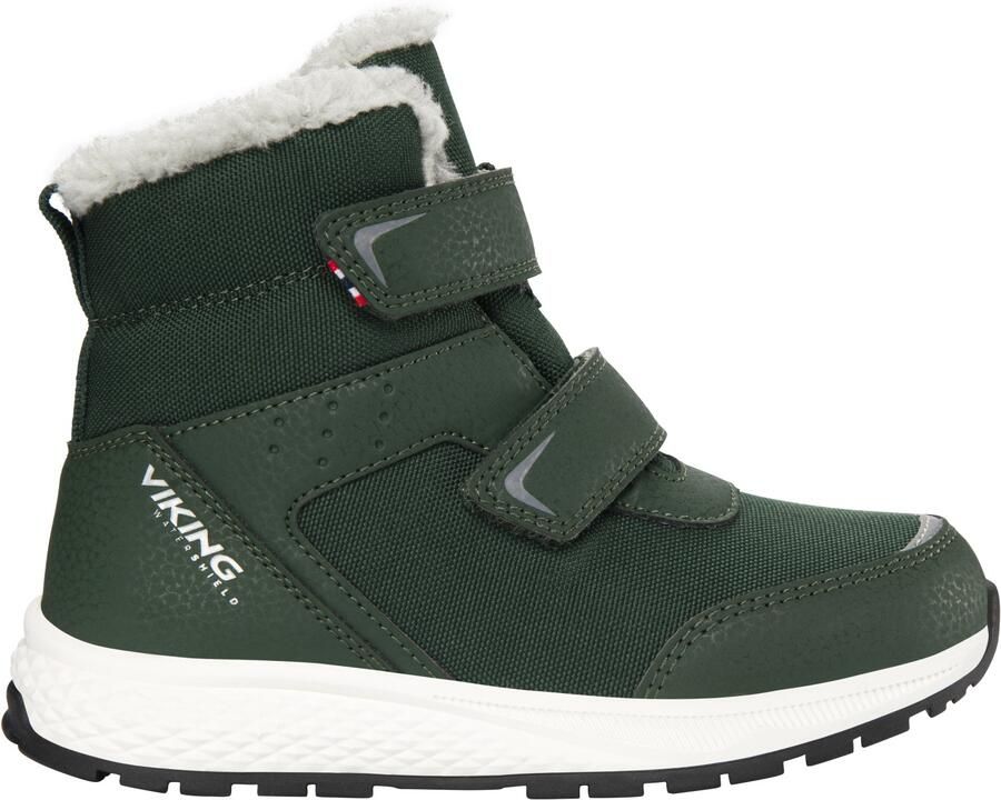 Viking Kid's Equip Warm Waterproof 2V Winterschoenen groen