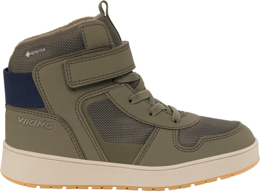 Viking Kid's Jack Warm GTX 1V Winterschoenen olijfgroen