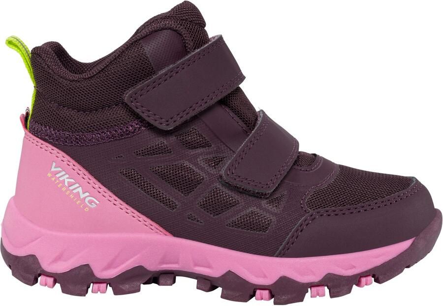 Viking Kid's Track Mid WP 2V Wandelschoenen purper