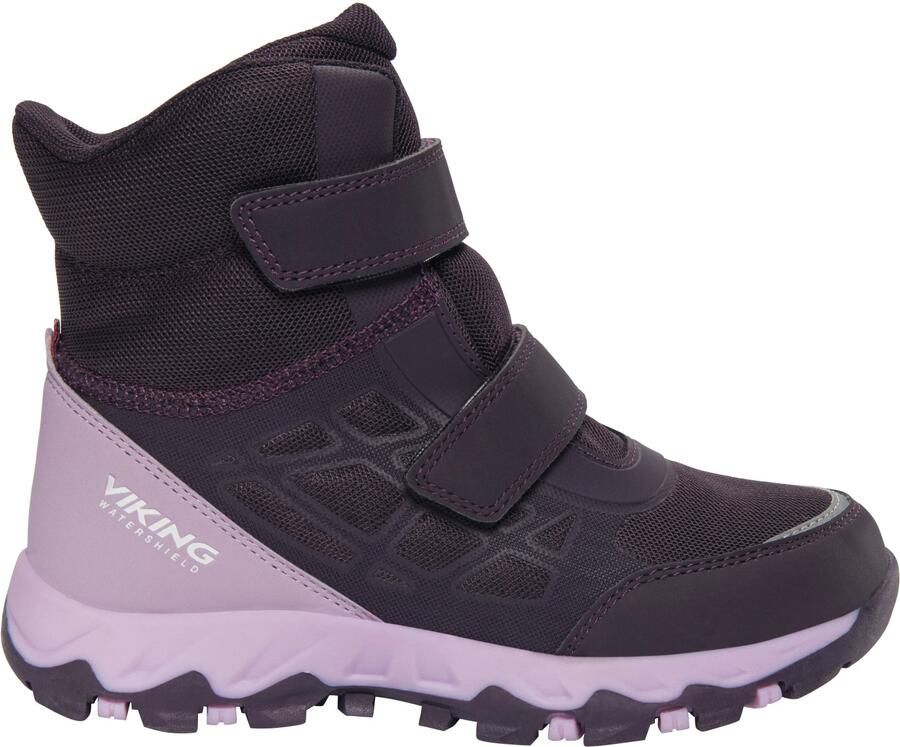 Viking Kid's Track Warm Waterproof 2V Winterschoenen grijs