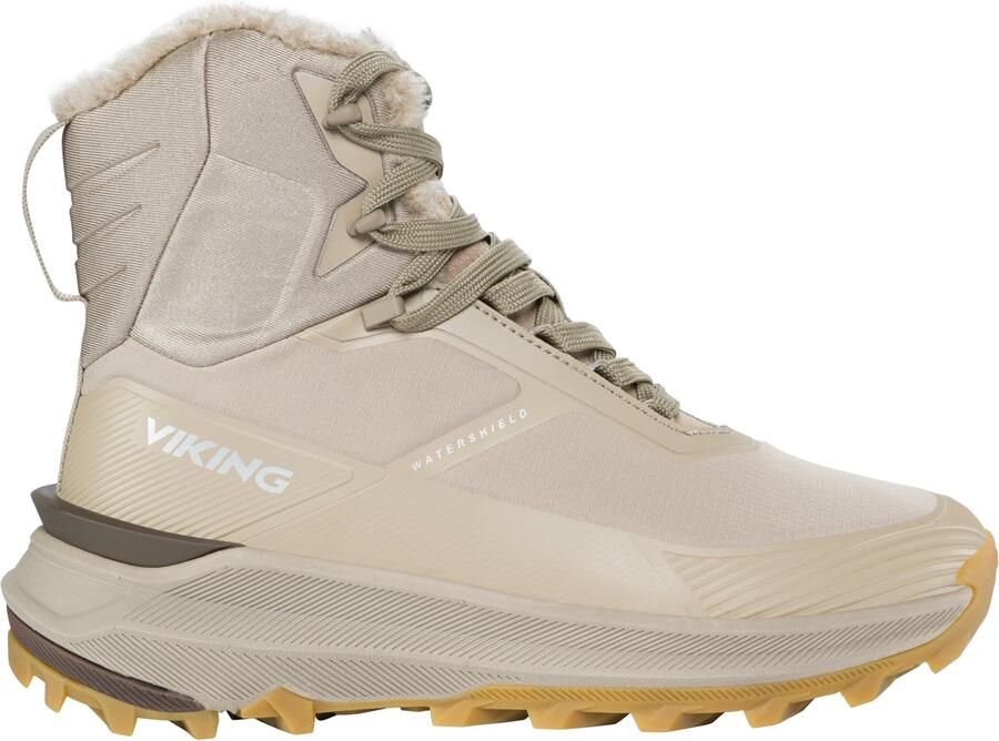 Viking Women's Her Serene High Warm WP Winterschoenen beige