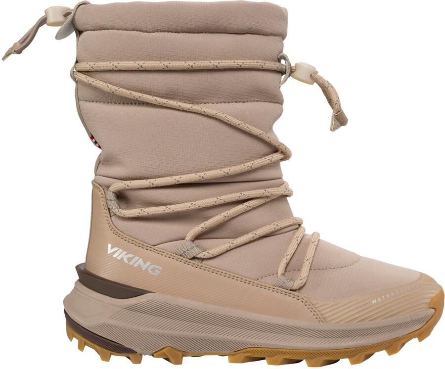 Viking Women's Her Serene SO Tall Warm WP Winterschoenen beige bruin