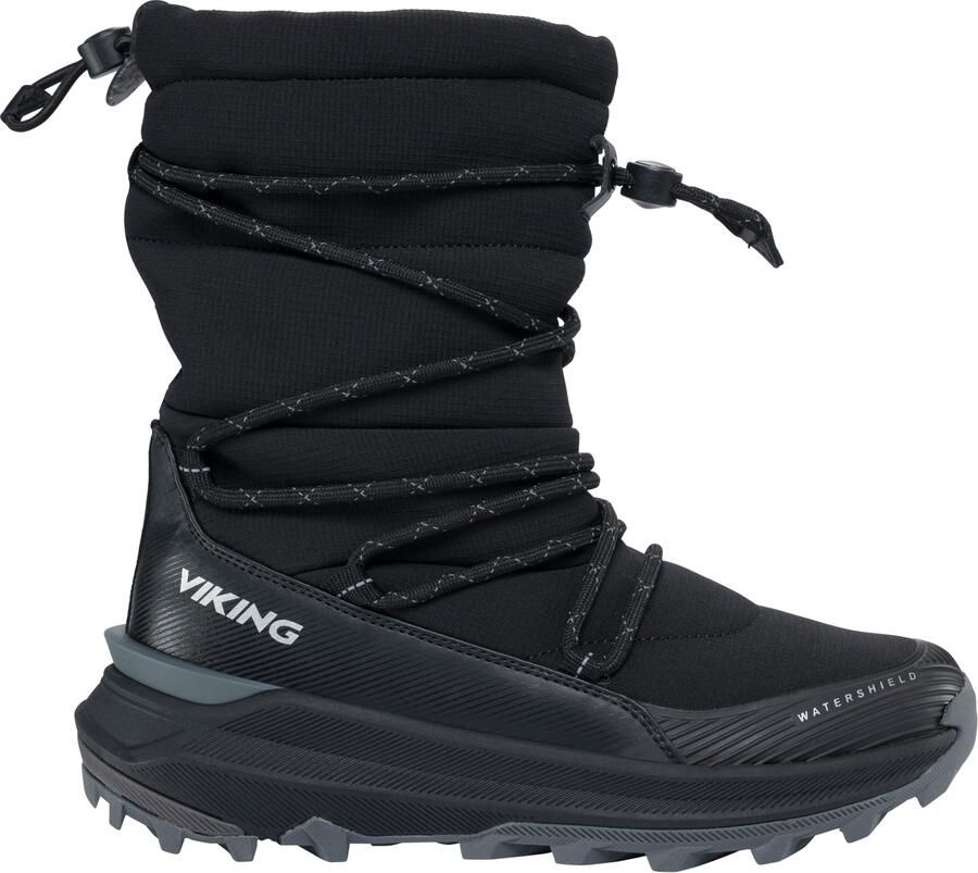 Viking Women's Her Serene SO Tall Warm WP Winterschoenen zwart