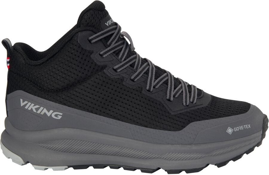 Viking Women's Motion Mid GTX Wandelschoenen zwart grijs
