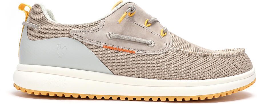 Walk in Pitas Bay Sneakers beige wit - Foto 4