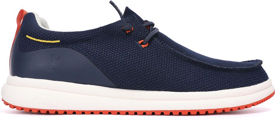 Walk in Pitas Keel Sneakers blauw