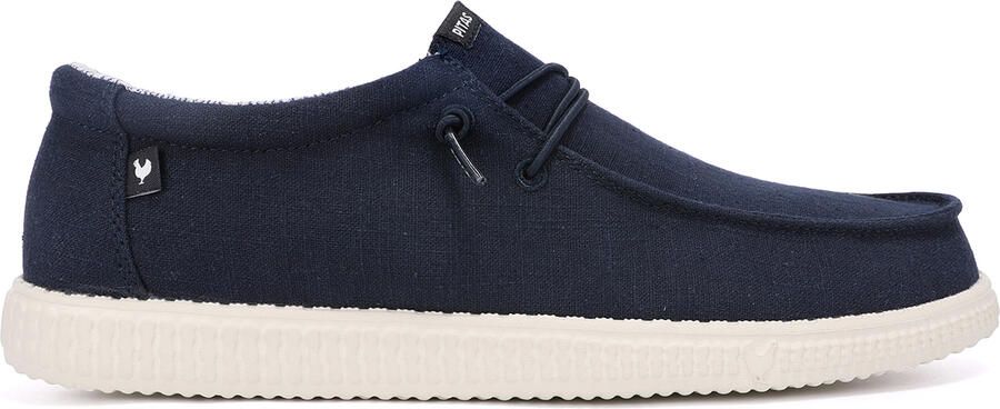 Walk in Pitas Linen Sneakers blauw