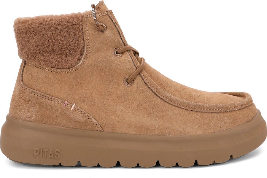 Walk in Pitas Women's Berna Hoge schoenen bruin