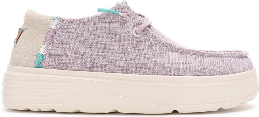 Walk in Pitas Women's Poppy Sneakers beige purper