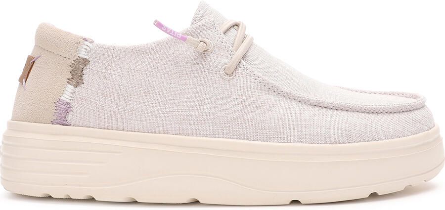 Walk in Pitas Women's Poppy Sneakers beige wit