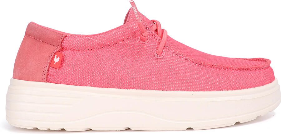 Walk in Pitas Women's Robin Sneakers roze wit