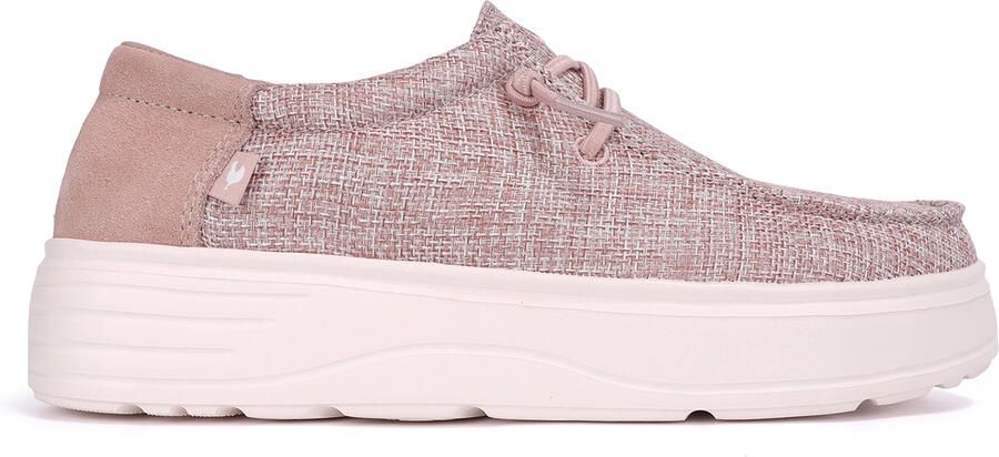 Walk in Pitas Women's Robin Sneakers roze wit