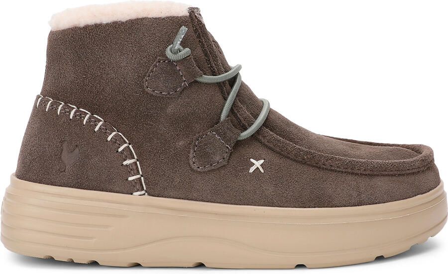 Walk in Pitas Women's Sydney Hoge schoenen bruin