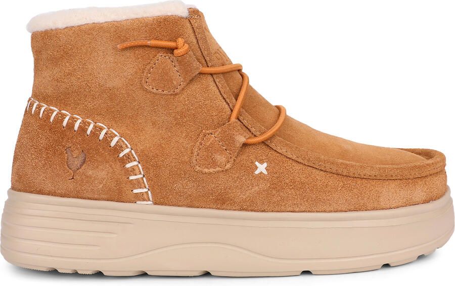 Walk in Pitas Women's Sydney Hoge schoenen oranje beige