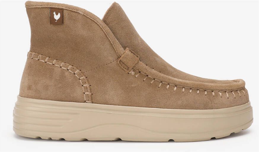 Walk in Pitas Women's Perth Hoge schoenen beige wit